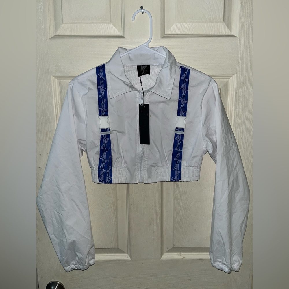 LF The Brand cropped wind breaker
